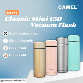 CLASSIC MINI 150 VACUUM FLASK (SET OF 4)