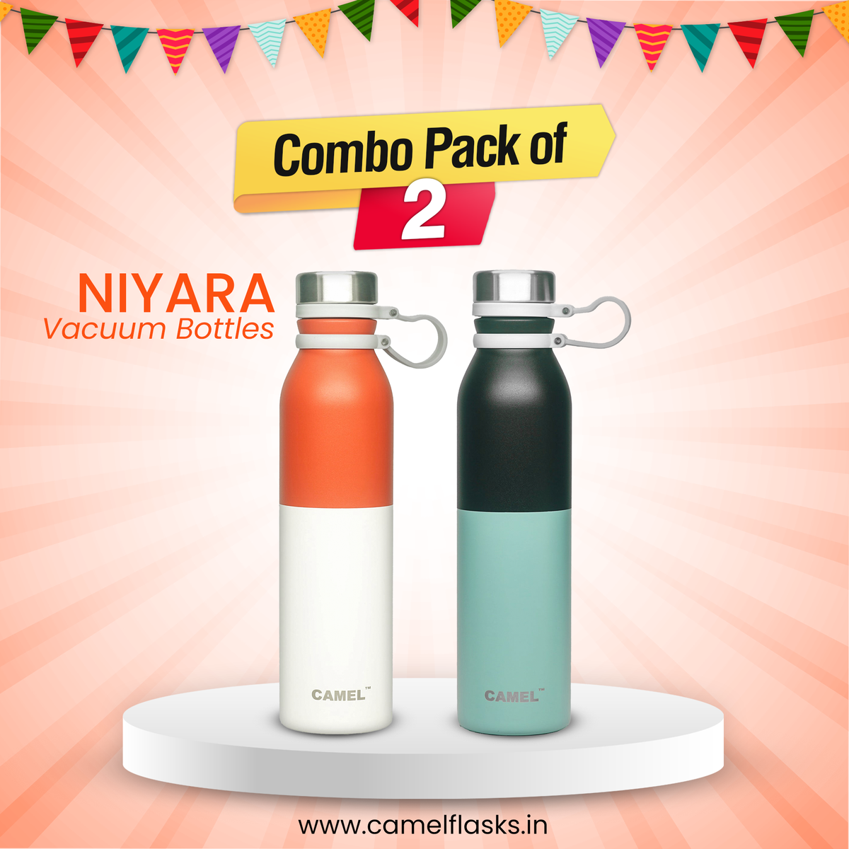 Niyara Vacuum Bottle ( Set of 2)