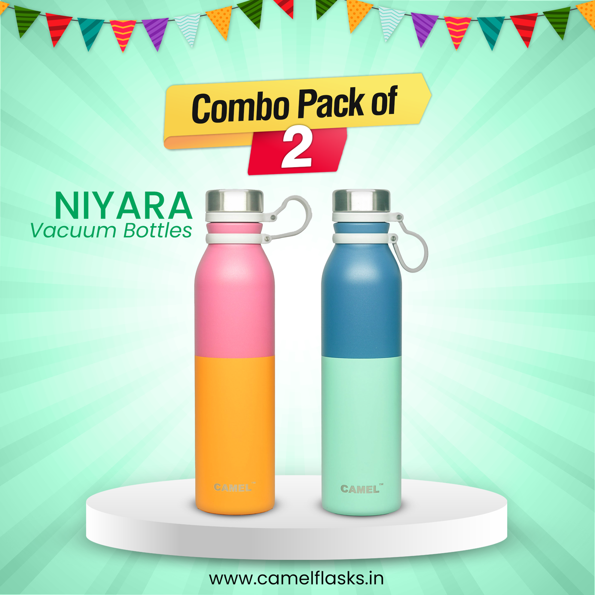 Niyara Vacuum Bottle ( Set of 2)