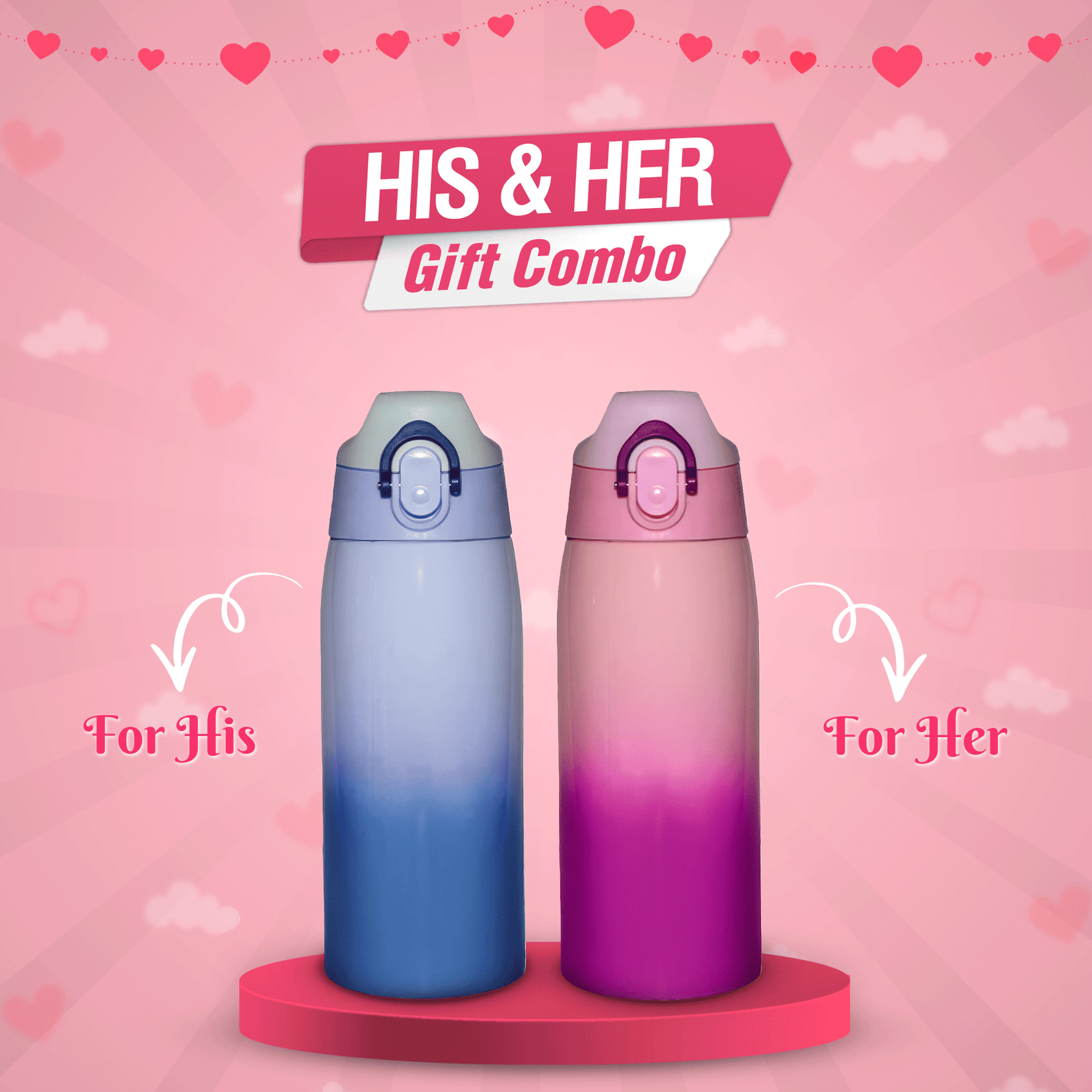 Titan Vacuum Bottle (Couple Gift)