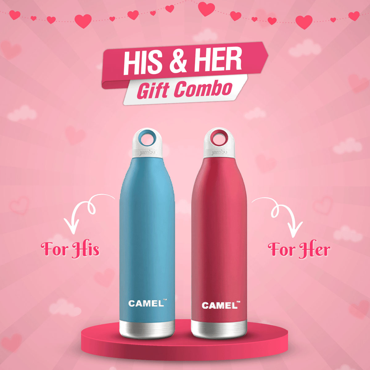 Sigma Vacuum Bottle (Couple Gift)