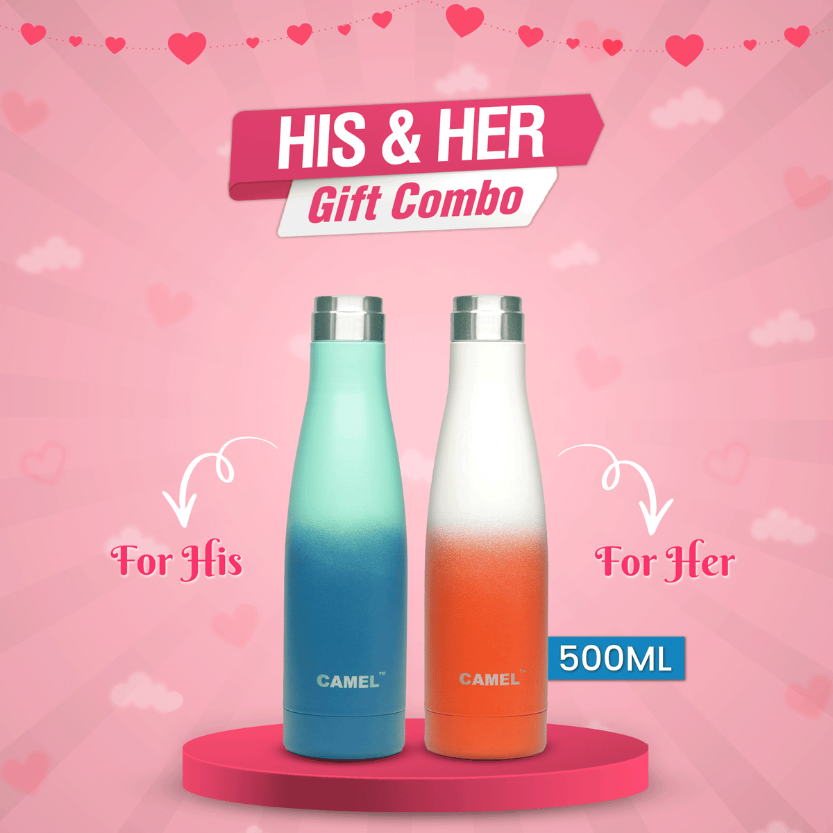 Vision Vacuum Bottle (Couple Gift)