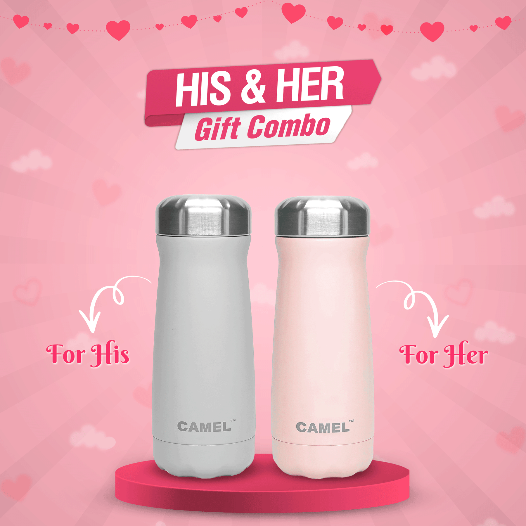 Bliss Vacuum Bottle (Couple Gift)