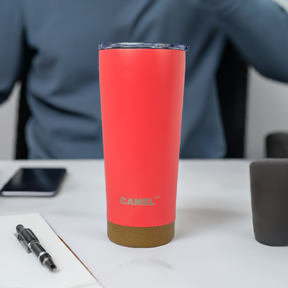 2 IN 1 TRAVEL TUMBLER - RED